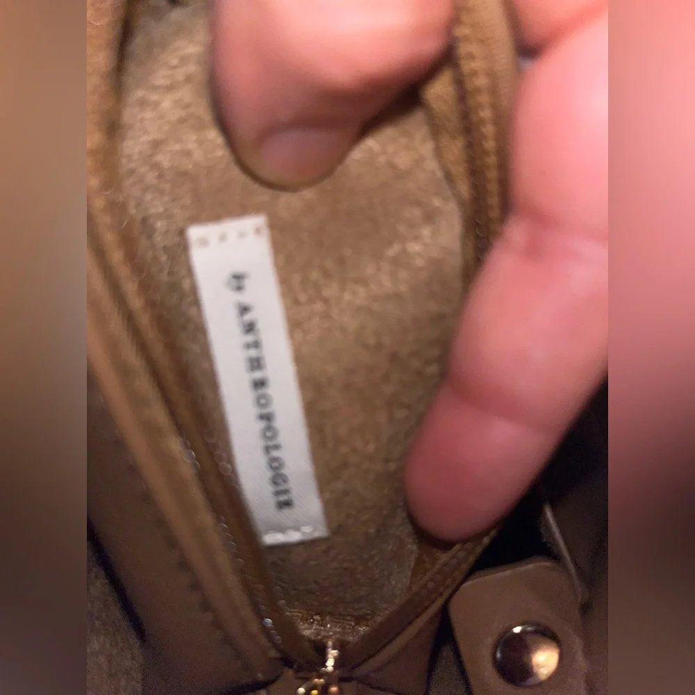 Anthropologie the hollace mini edition Tan Leather Women's Bag - Picture 9 of 11